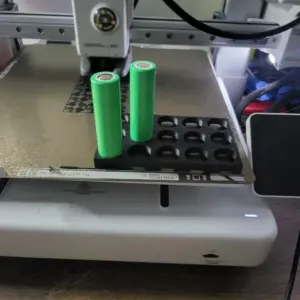 Suport celule 18650 - 15 celule - 3x5 negru