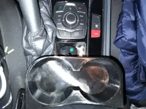 Suport Pahare Integrat pentru Cotiera Peugeot 508 (2010 - 2018)