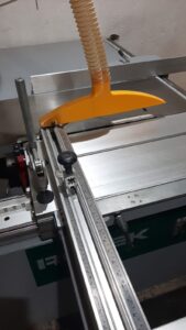 Hotă de aspirație rumeguș pentru circular de masă – PETG