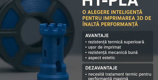HT-PLA Alegere Inteligenta Filament Printare 3D